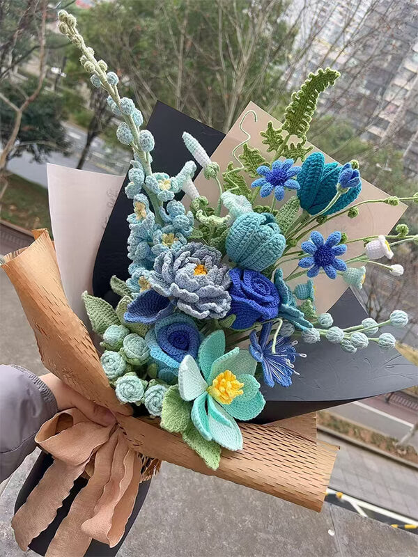 Crochet Flower Bouquet