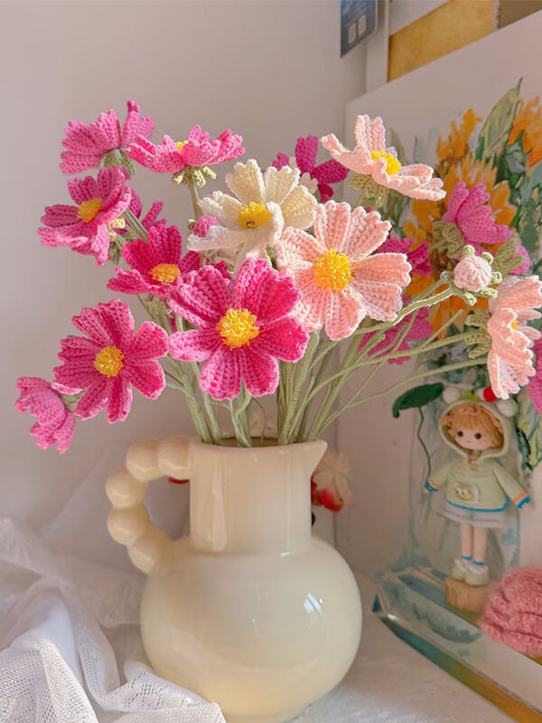 Crochet Flower in Vase